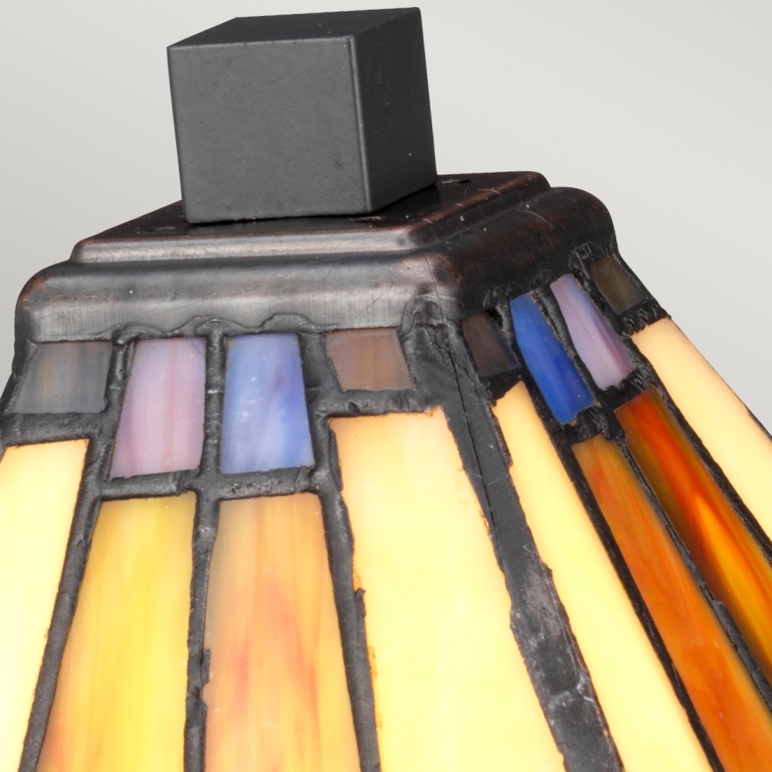 Elstead - Lampa stołowa Tiffany HOLMES 1xE14/25W/230V