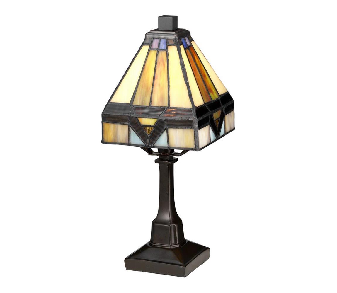 Elstead QZ-HOLMES-TL - Lampa stołowa HOLMES 1xE14/25W/230V