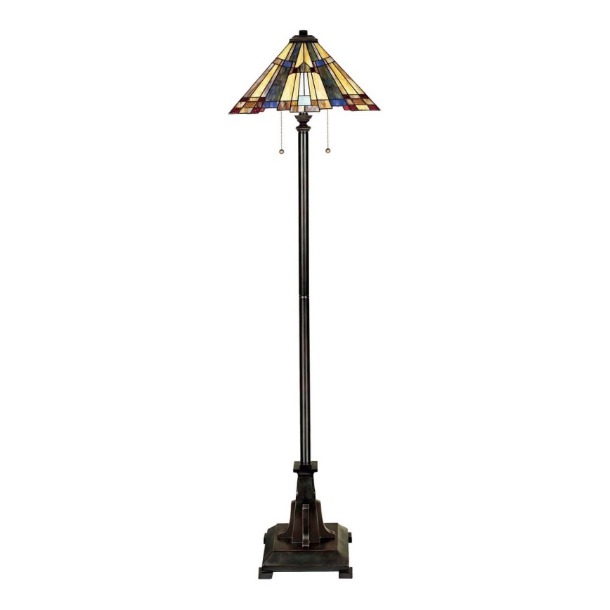 Elstead QZ-INGLENOOK-FL - Lampa podłogowa INGLENOOK 2xE27/60W/230V