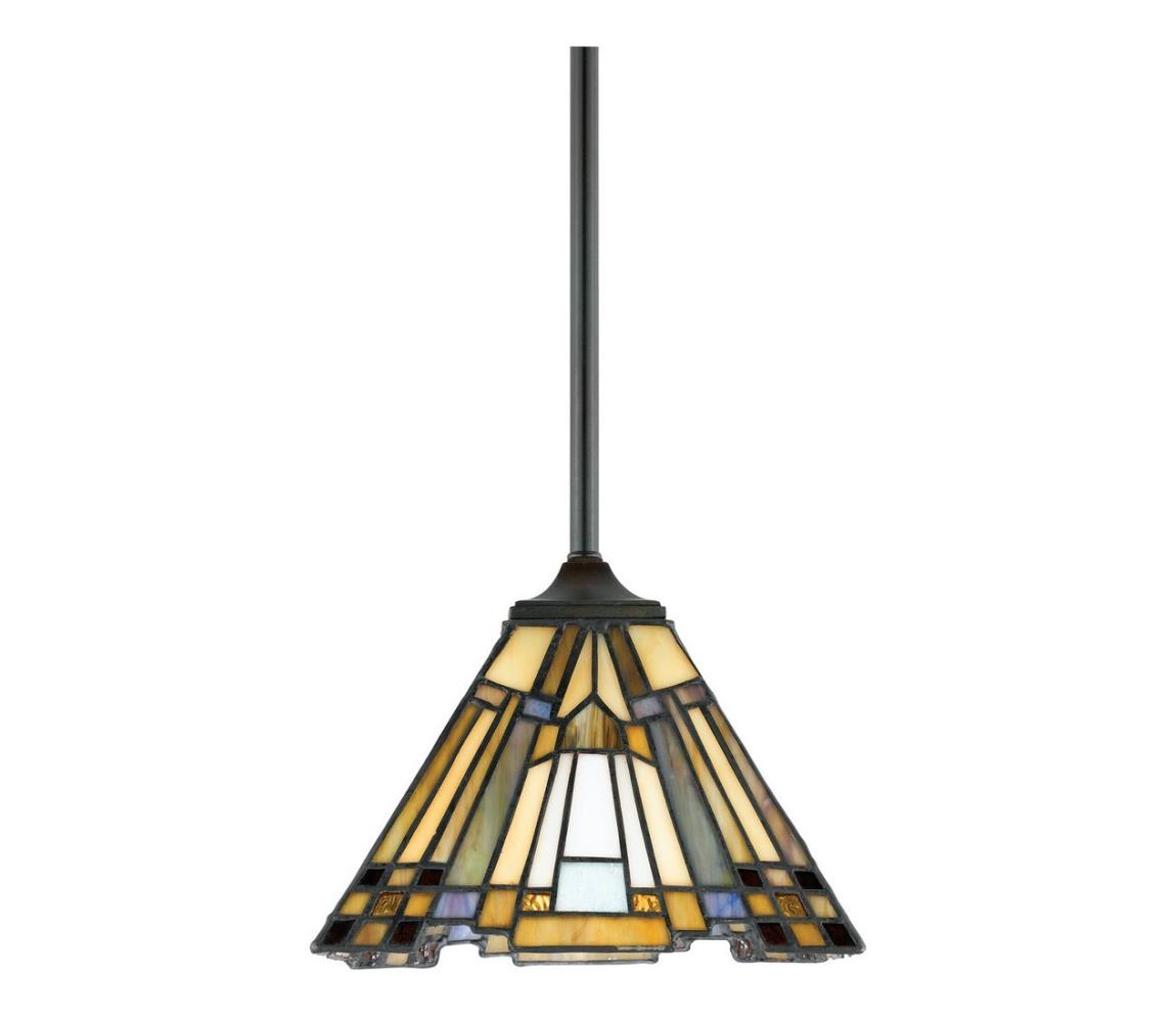 Elstead QZ-INGLENOOK-MP - Żyrandol na drążku INGLENOOK 1xE27/100W/230V