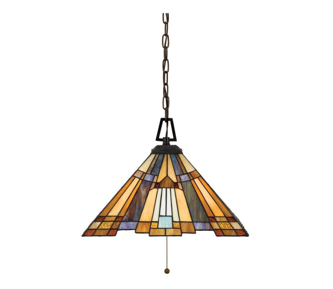 Elstead QZ-INGLENOOK-P-A - Żyrandol na łańcuchu INGLENOOK 3xE27/60W/230V