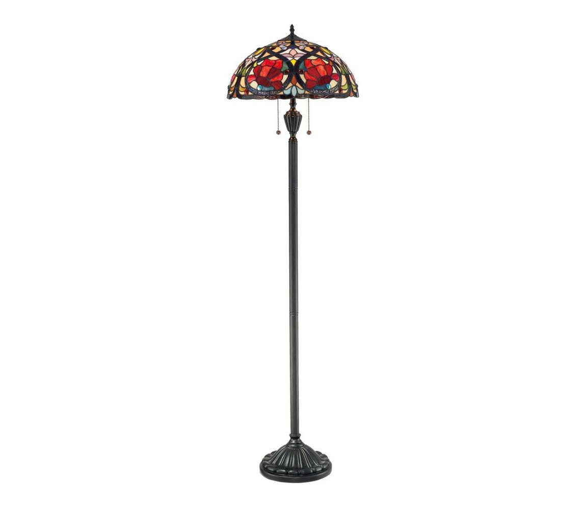 Elstead QZ-LARISSA-FL - Lampa podłogowa LARISSA 2xE27/100W/230V