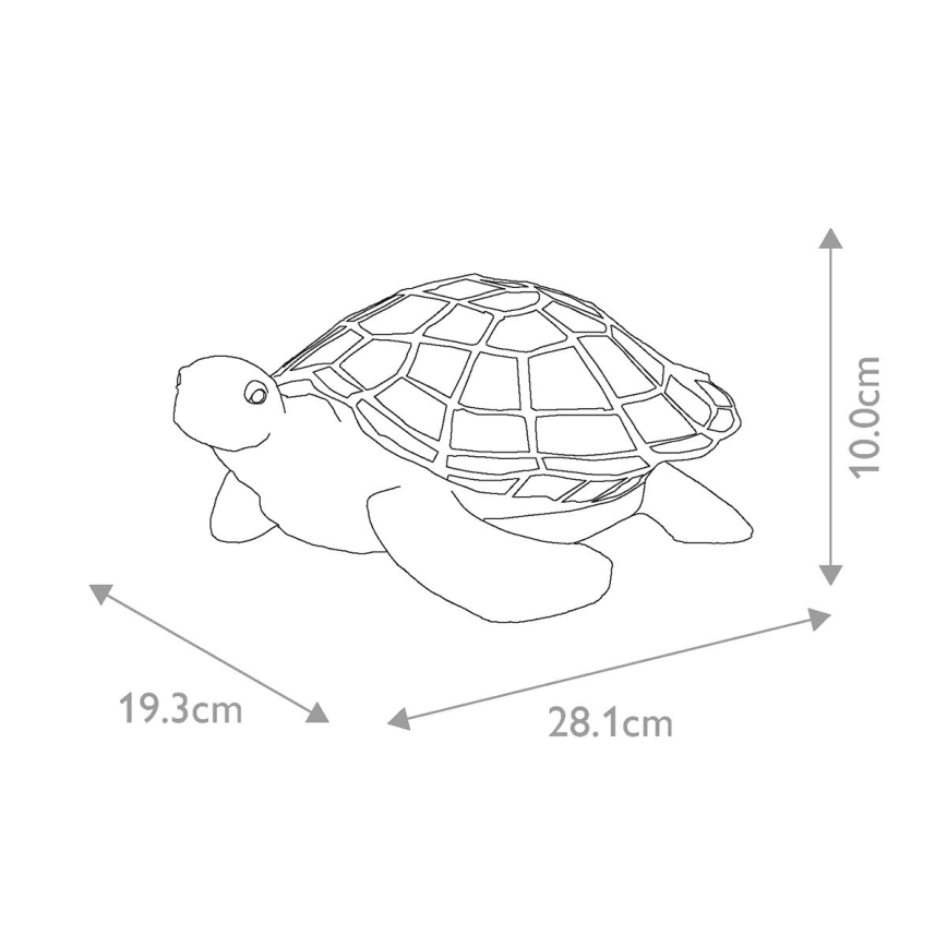 Elstead - Dekoracyjna lampa LED TIFFANY 1xG9/3W/12V żółw