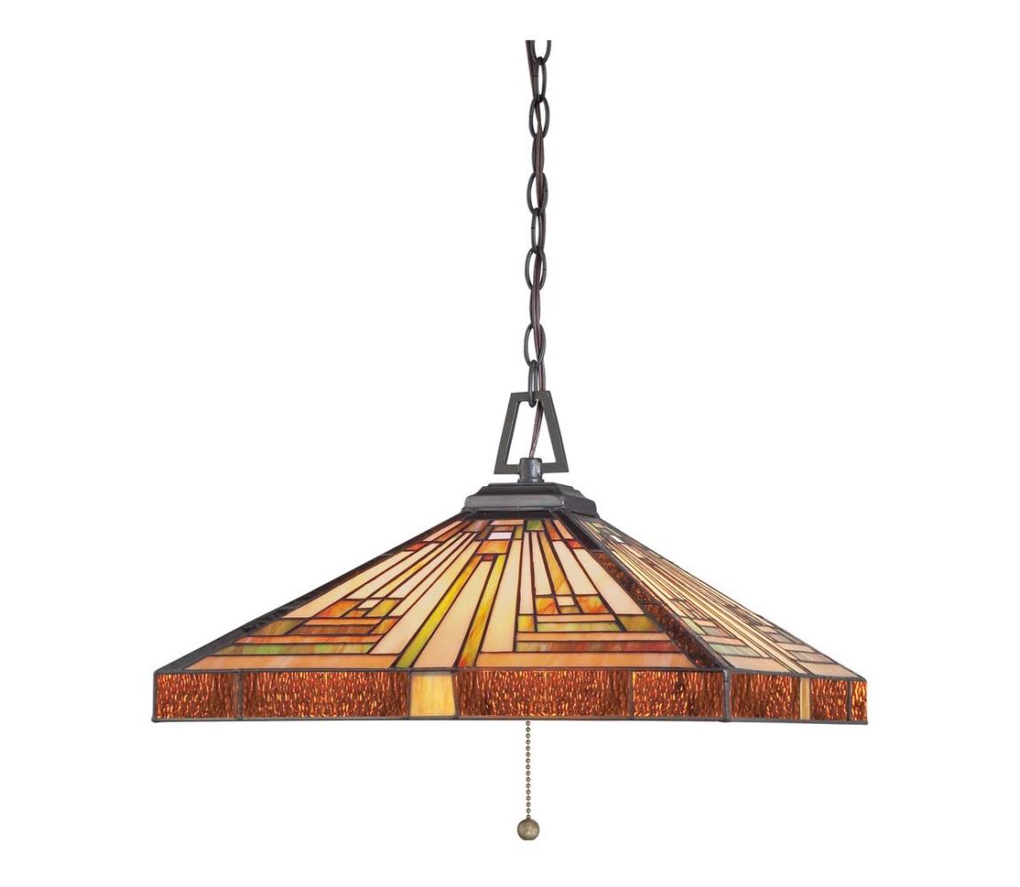Elstead QZ-STEPHEN-3P - Żyrandol na łańcuchu STEPHEN 3xE27/60W/230V