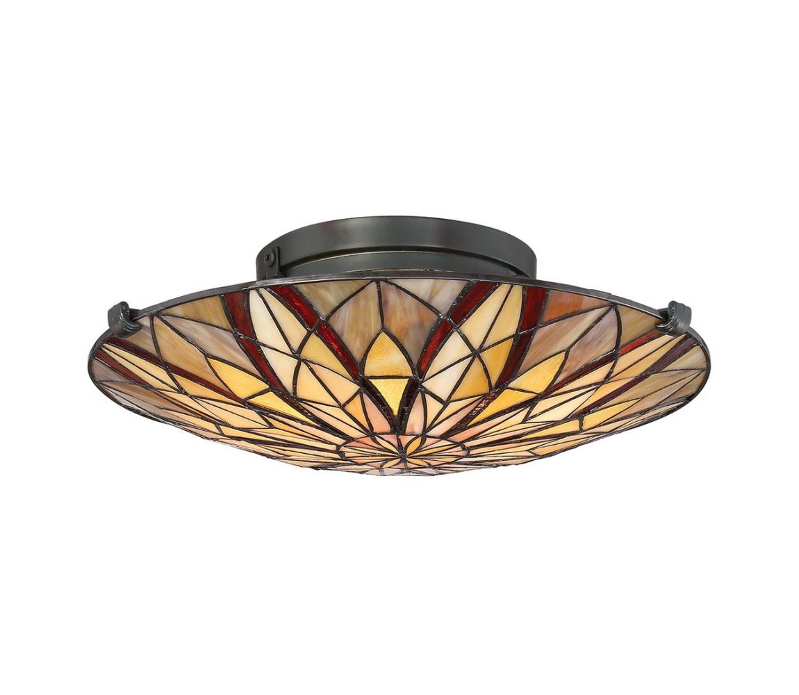 Elstead QZ-VICTORY-SF - Lampa sufitowa VICTORY 2xE27/60W/230V