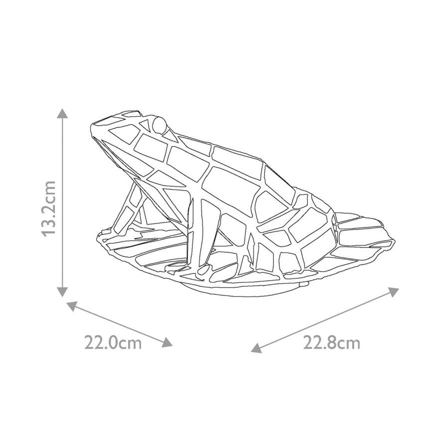 Elstead QZ-ŻABA-TL - LED Oświetlenie dekoracyjne TIFFANY 1xG9/3W/12/230V żaba