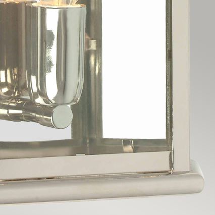 Elstead - Kinkiet zewnętrzny ST MARTINS 1xE27/100W/230V IP44 chrom błyszczący