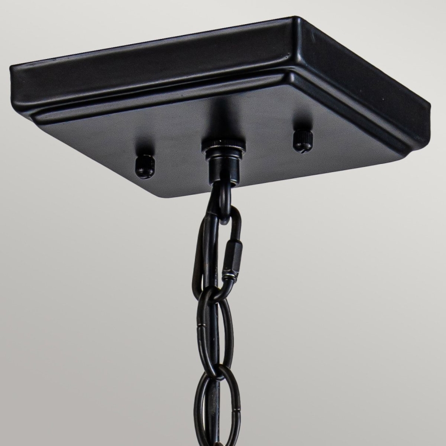 Elstead - Żyrandol na łańcuchu Tiffany ALDERLEY 1xE27/60W/230V