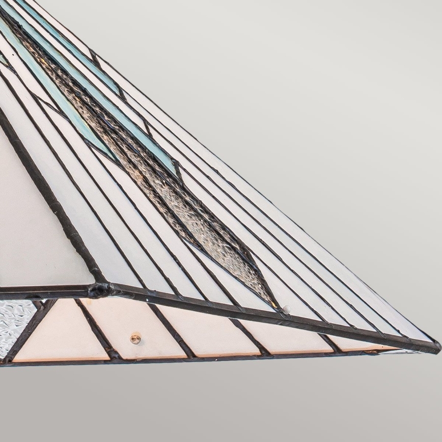 Elstead - Żyrandol na łańcuchu Tiffany ALDERLEY 1xE27/60W/230V