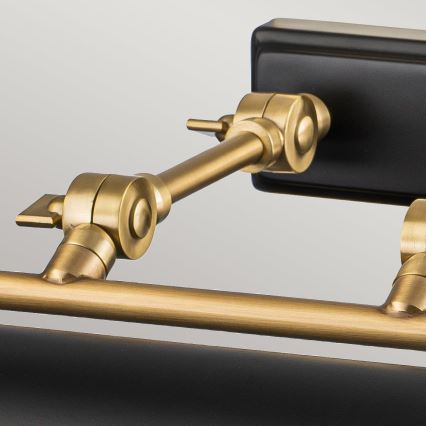 Elstead - Lampa do obrazów WINCHFIELD 4xE14/40W/230V czarna