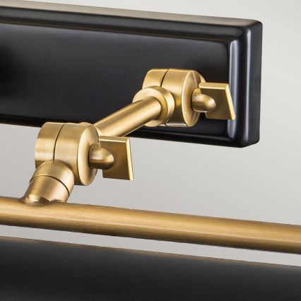 Elstead - Lampa do obrazów WINCHFIELD 4xE14/40W/230V czarna