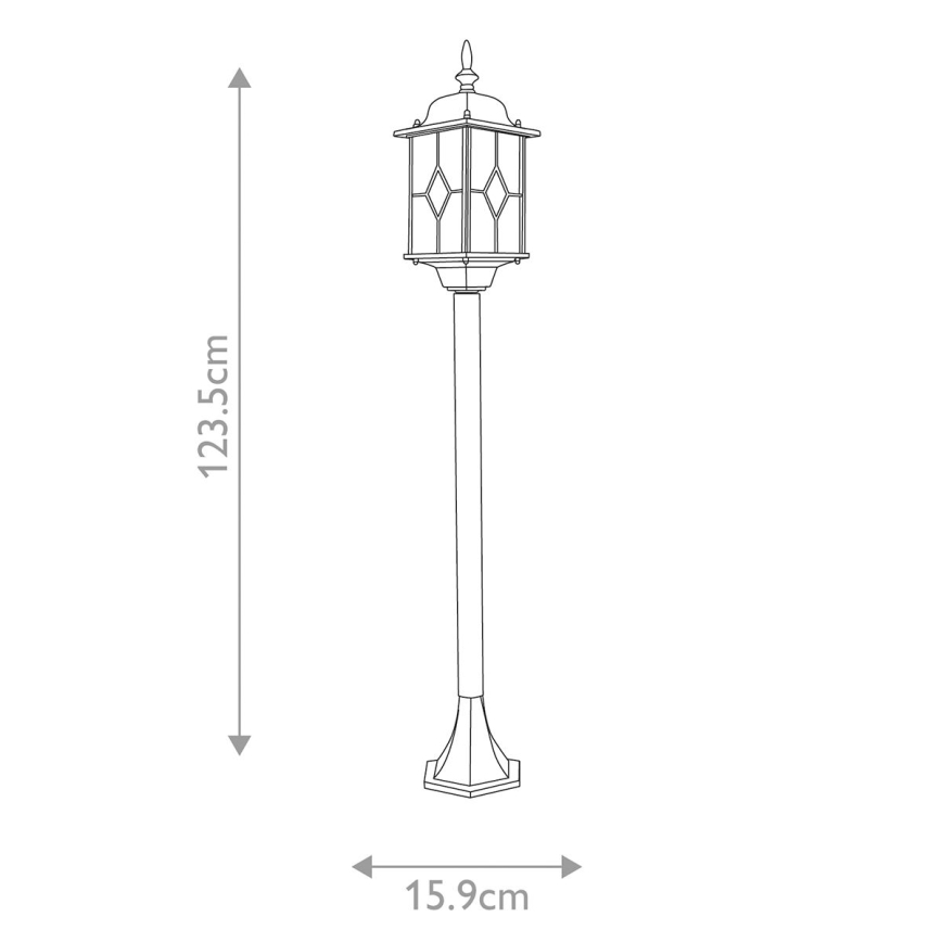 Elstead WX4 - Lampa zewnętrzna WEXFORD 1xE27/100W/230V IP44