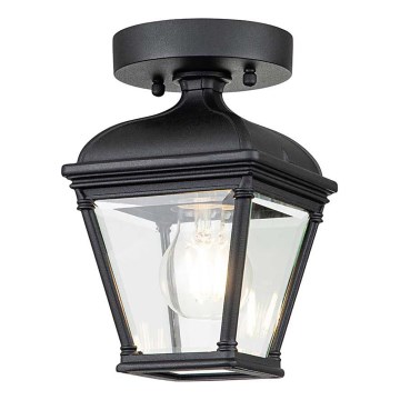 Elstead - Zewnętrzna oprawa sufitowa BAYVIEW 1xE27/60W/230V IP44 czarna