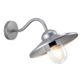 Elstead - Zewnętrzny kinkiet KLAMPENBORG 1xE27/60W/230V IP44 matowy chrom