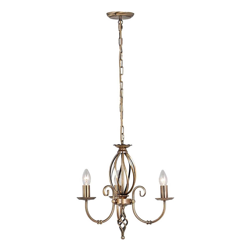 Elstead - Żyrandol na łańcuchu ARTISAN 3xE14/60W/230V