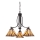 Elstead - Żyrandol na łańcuchu Tiffany ASHEVILLE 3xE27/60W/230V