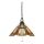 Elstead - Żyrandol na łańcuchu Tiffany INGLENOOK 3xE27/60W/230V