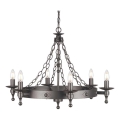 Elstead - Żyrandol na łańcuchu WARWICK 6xE14/60W/230V