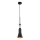 Elstead - Żyrandol na lince ETOILE 1xE27/60W/230V śr. 13,3 cm czarny