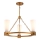 Elstead - Żyrandol na pręcie KRISTY 3xE27/40W/230V miedziany