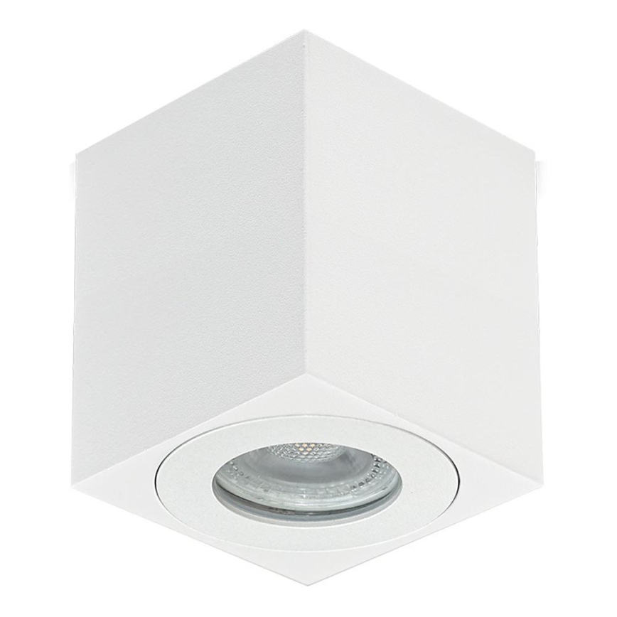 Emithor 48622 - Łazienkowe oświetlenie punktowe ALUX 1xGU10/35W/230V IP44 kanciasty białe