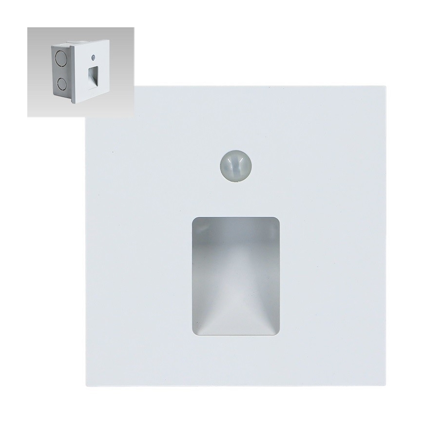 Emithor 70420 - LED Oświetlenie schodów z czujnikiem VIX LED/1W/230V 4000K białe