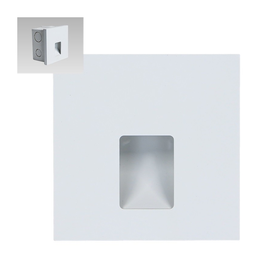Emithor 70421 - LED Oświetlenie schodów VIX LED/1W/230V 4000K biały