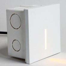 Emithor 70427 - LED Oświetlenie schodowe LINE LED/1W/230V 4000K biały