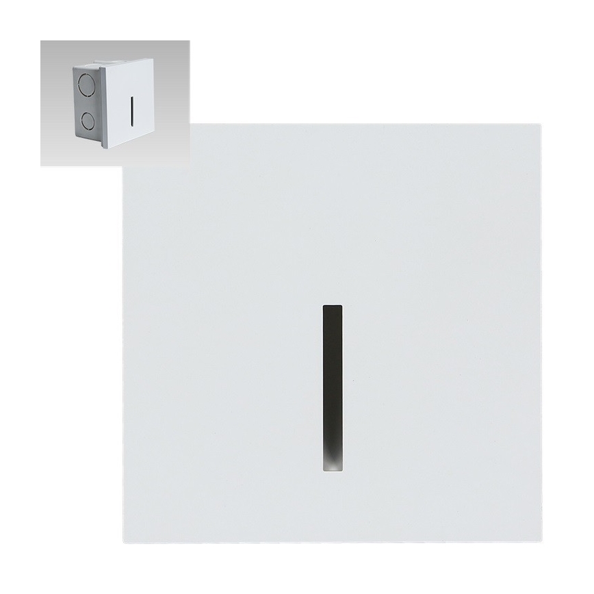 Emithor 70427 - LED Oświetlenie schodowe LINE LED/1W/230V 4000K biały