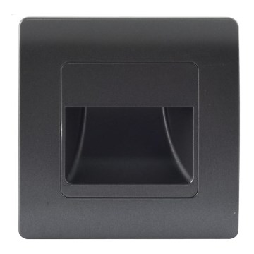 Emithor 70438 - LED oświetlenie schodowe STEP LIGHT LED/1W/230V 4000K czarny