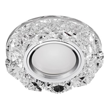 Emithor 71094 - Oprawa sufitowa LED CRYSTAL FIX 1xGU10/50W + LED/3W TAŚMA