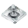Emithor 71105 - Oprawa sufitowa LED ELEGANT DOUBLE LIGHT 1xGU10/50W + LED/3W PASEK