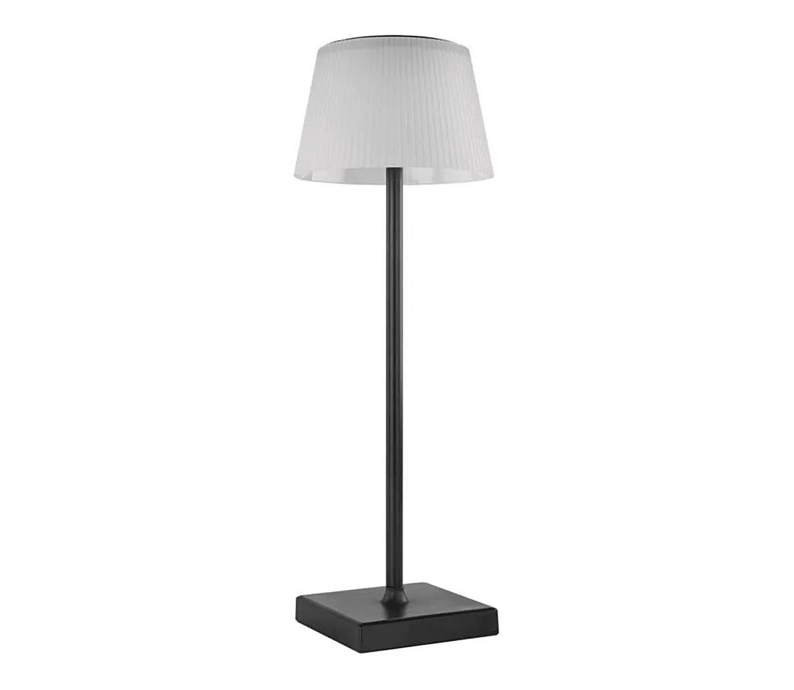 Z7630B - LED Ściemnialna akumulatorowa lampa KATIE LED/4W/10V 1800mAh IP44 czarna