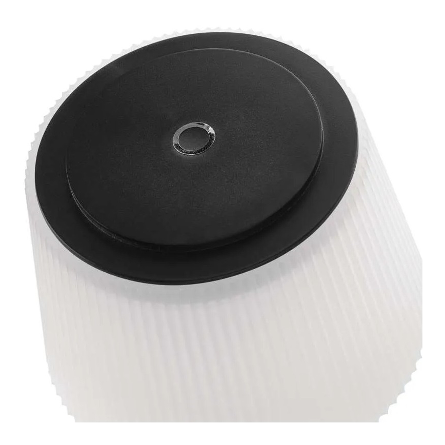 LED Ściemnialna akumulatorowa lampa KATIE LED/4W/10V 1800mAh IP44 CRI 90 czarna