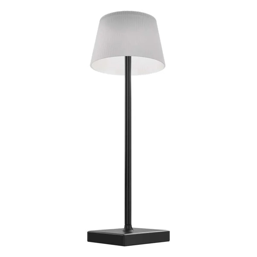 LED Ściemnialna akumulatorowa lampa KATIE LED/4W/10V 1800mAh IP44 CRI 90 czarna