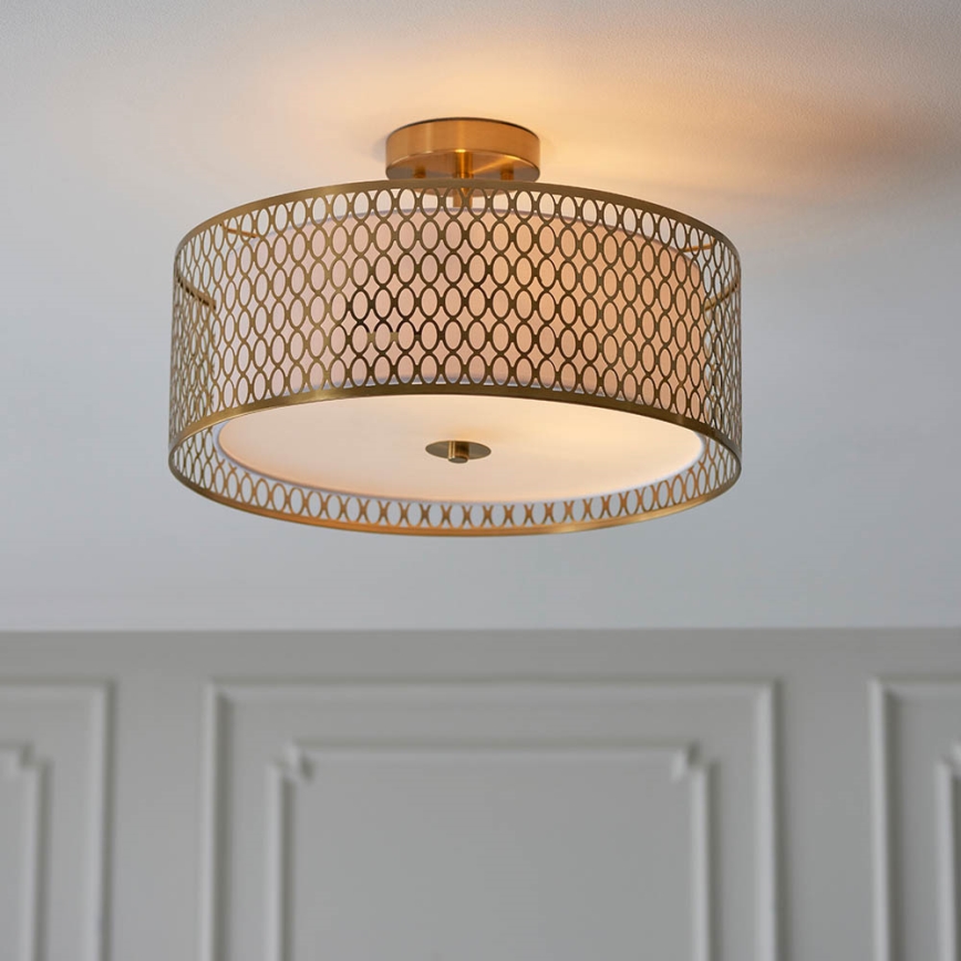 Endon 101568 - Żyrandol natynkowy CORDERO 3xE27/10W/230V zl.