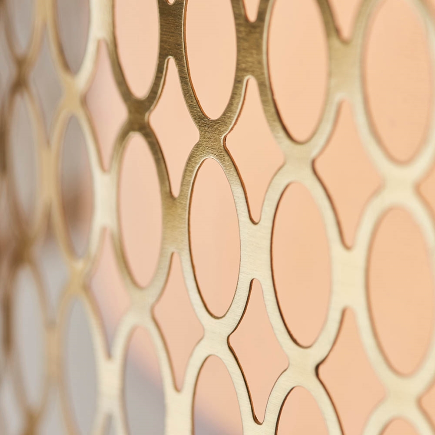 Endon 101569 - Żyrandol na łańcuchu CORDERO 3xE27/10W/230V złoty