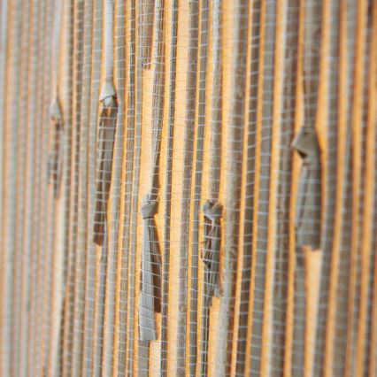 Endon 101692 - Żyrandol na lince LONGSHORE 2xE27/10W/230V beżowy