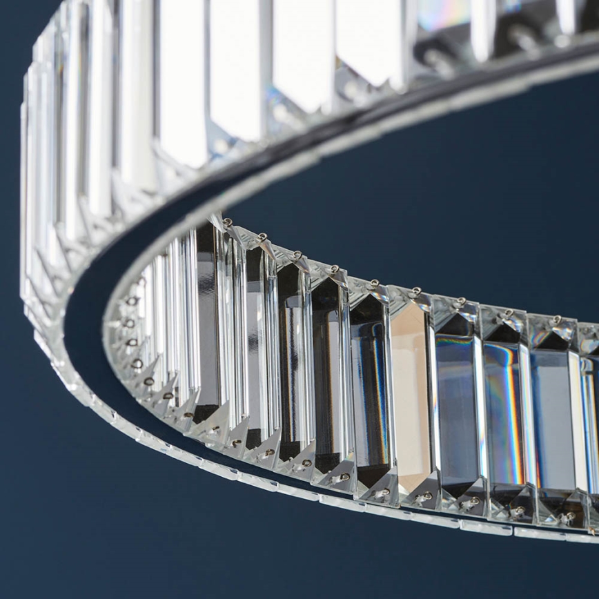 Endon 102255 - LED ściemnialny żyrandol na lince LAGUNA LED/36W/230V błyszczący chrom