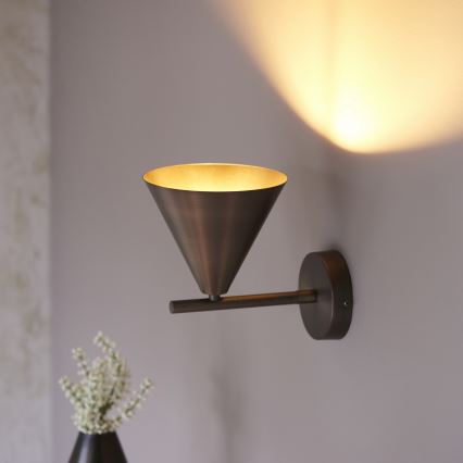 Endon 102894 - Kinkiet punktowy CAPE 1xE14/7W/230V brąz