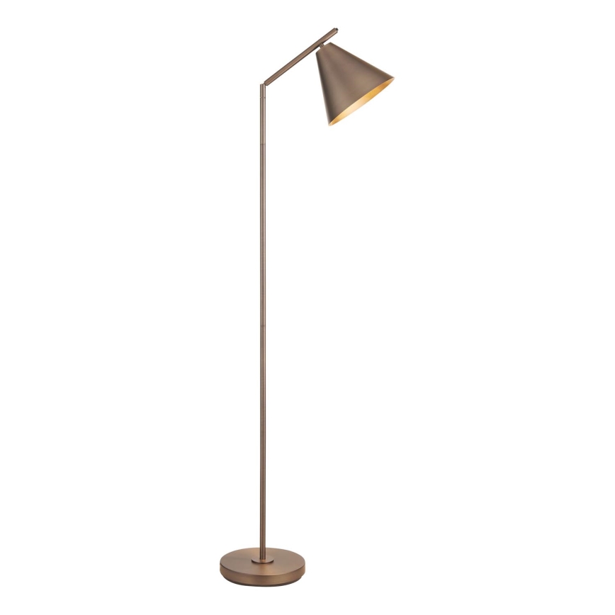 Endon 102895 - Lampa podłogowa CAPE 1xE27/10W/230V brąz