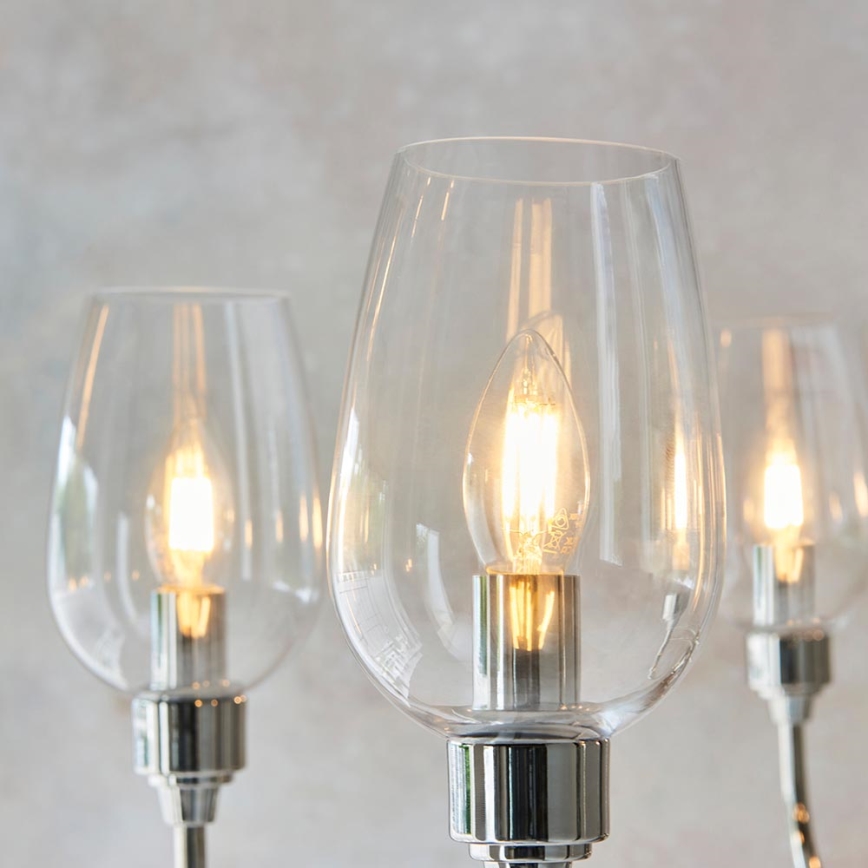 Endon 103315 - Żyrandol na łańcuchu 6xE14/6W/230V błyszczący chrom