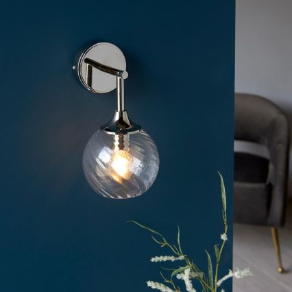 Endon 104052 - Kinkiet ALLEGRA 1xE14/7W/230V, błyszczący chrom