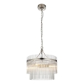Endon 104113 - Żyrandol na łańcuchu MARIETTA 3xE14/7W/230V chrom błyszczący