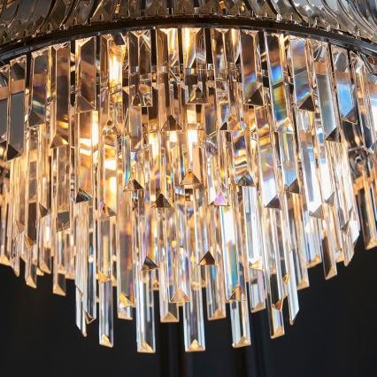 Endon 104530 - Żyrandol na łańcuchu 9xE14/6W/230V błyszczący chrom