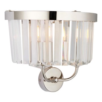 Endon 106448 - Kinkiet CHESTERFIELD 2xE14/6W/230V błyszczący chrom