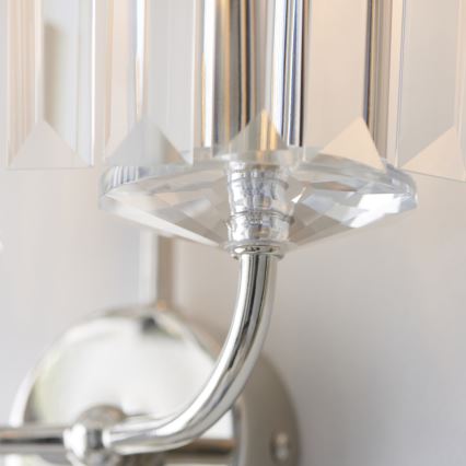 Endon 106448 - Kinkiet CHESTERFIELD 2xE14/6W/230V błyszczący chrom