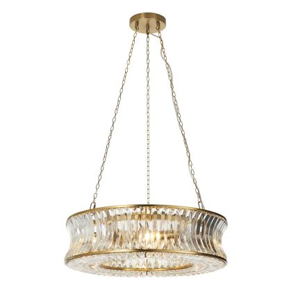 Endon 106811 - Żyrandol na łańcuchu 6xE14/6W/230V złoty