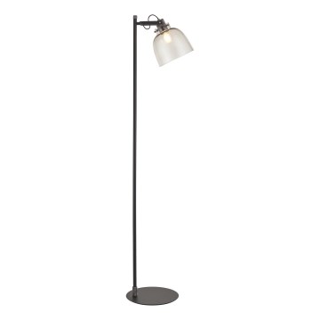 Endon 107013 - Lampa podłogowa URBAN 1xE27/10W/230V czarna/dym