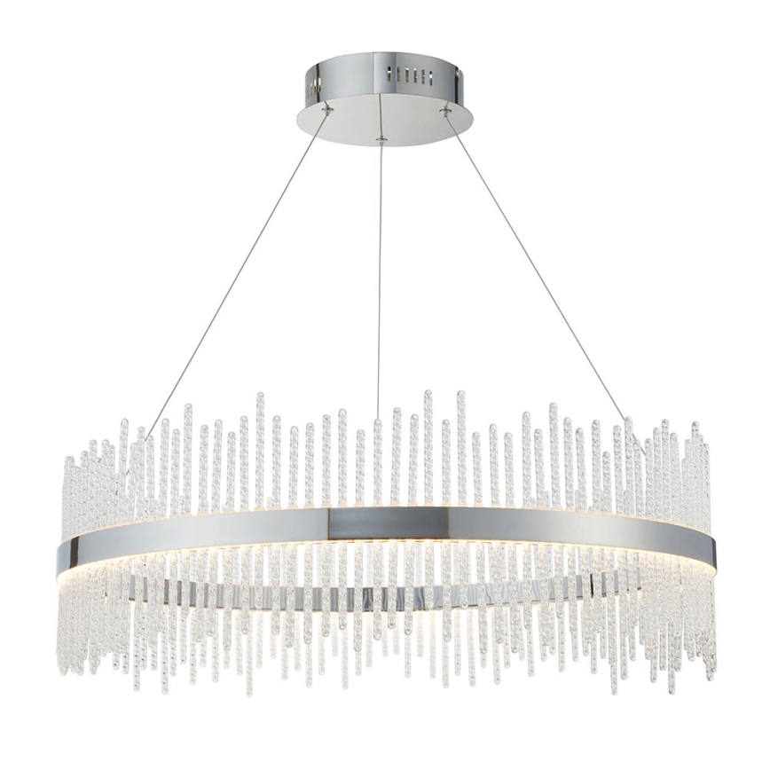 Endon 107108 - Żyrandol LED na lince LED/56W/230V 3000K chrom błyszczący